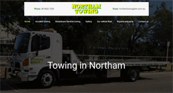 Desktop Screenshot of northamtowing.com.au